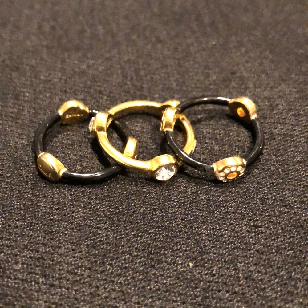 Coach stackable rings